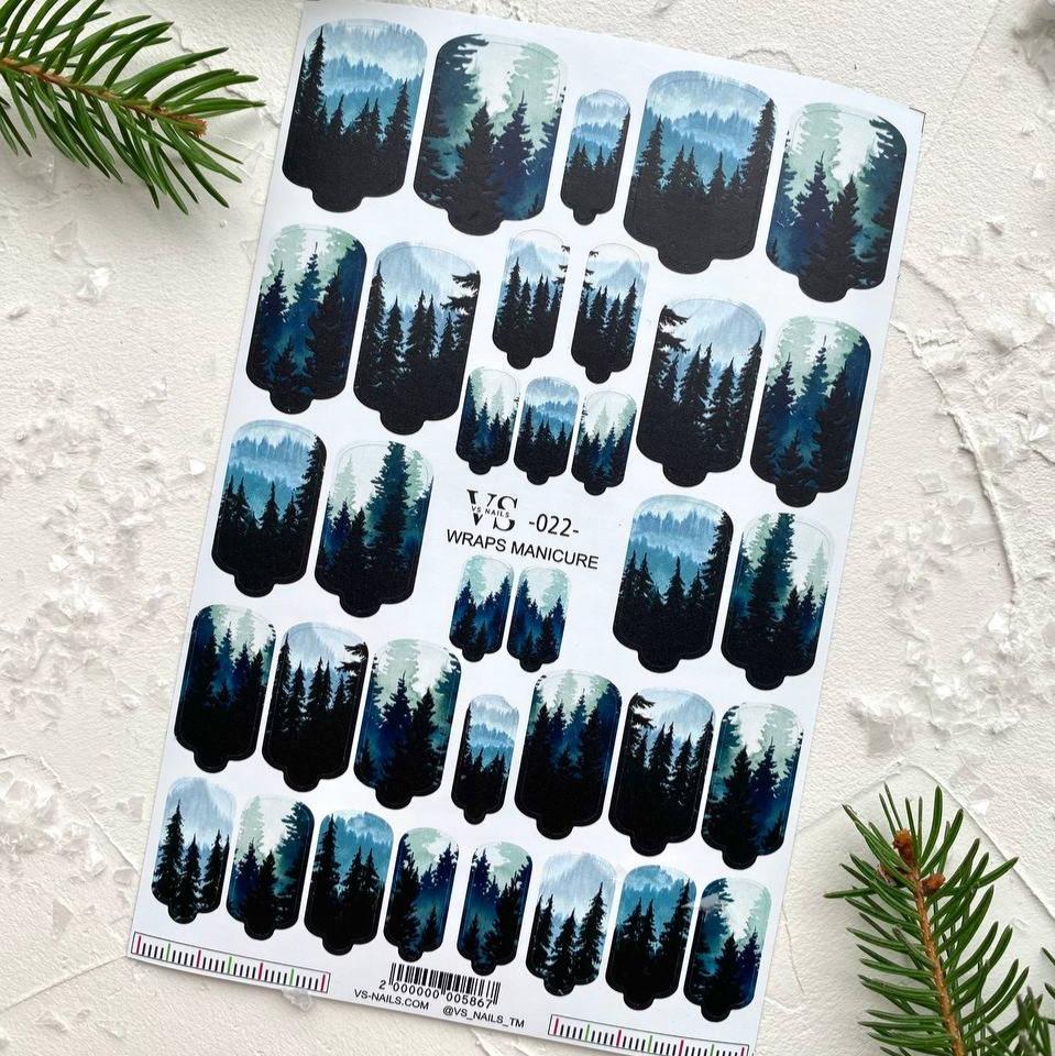 VS - Nails Manicure Wrap 022 - Level Up Beauty Supply