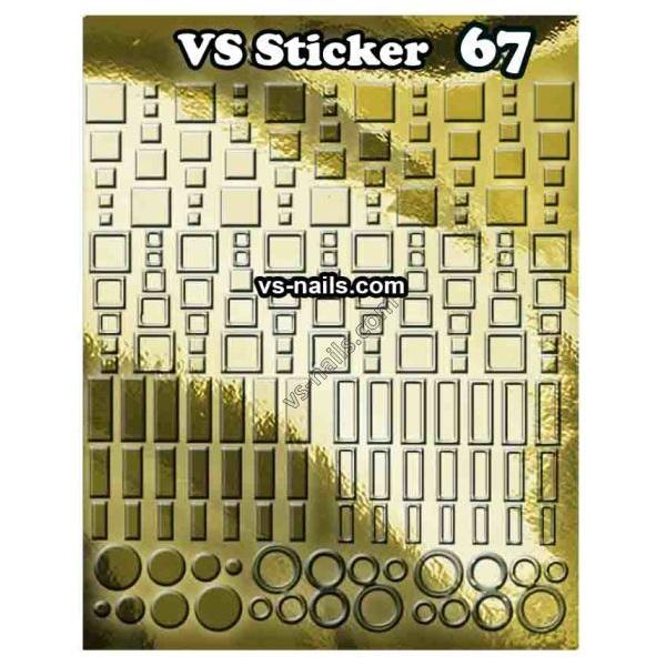 VS - Nails Metallic Slider 67 - Level Up Beauty Supply