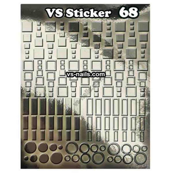 VS - Nails Metallic Slider 68 - Level Up Beauty Supply