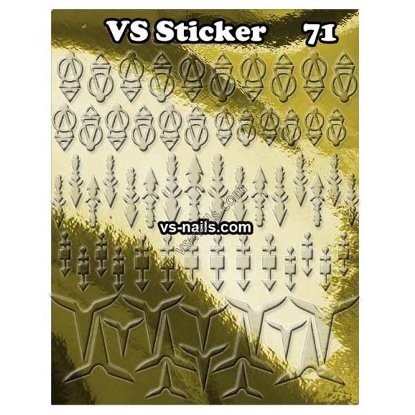VS - Nails Metallic Slider 71 - Level Up Beauty Supply