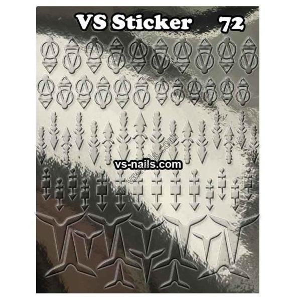 VS - Nails Metallic Slider 72 - Level Up Beauty Supply