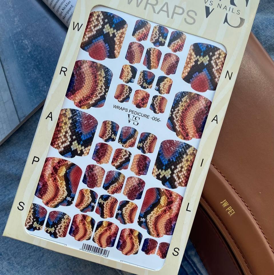 VS - Nails Pedicure Wrap 006 - Level Up Beauty Supply
