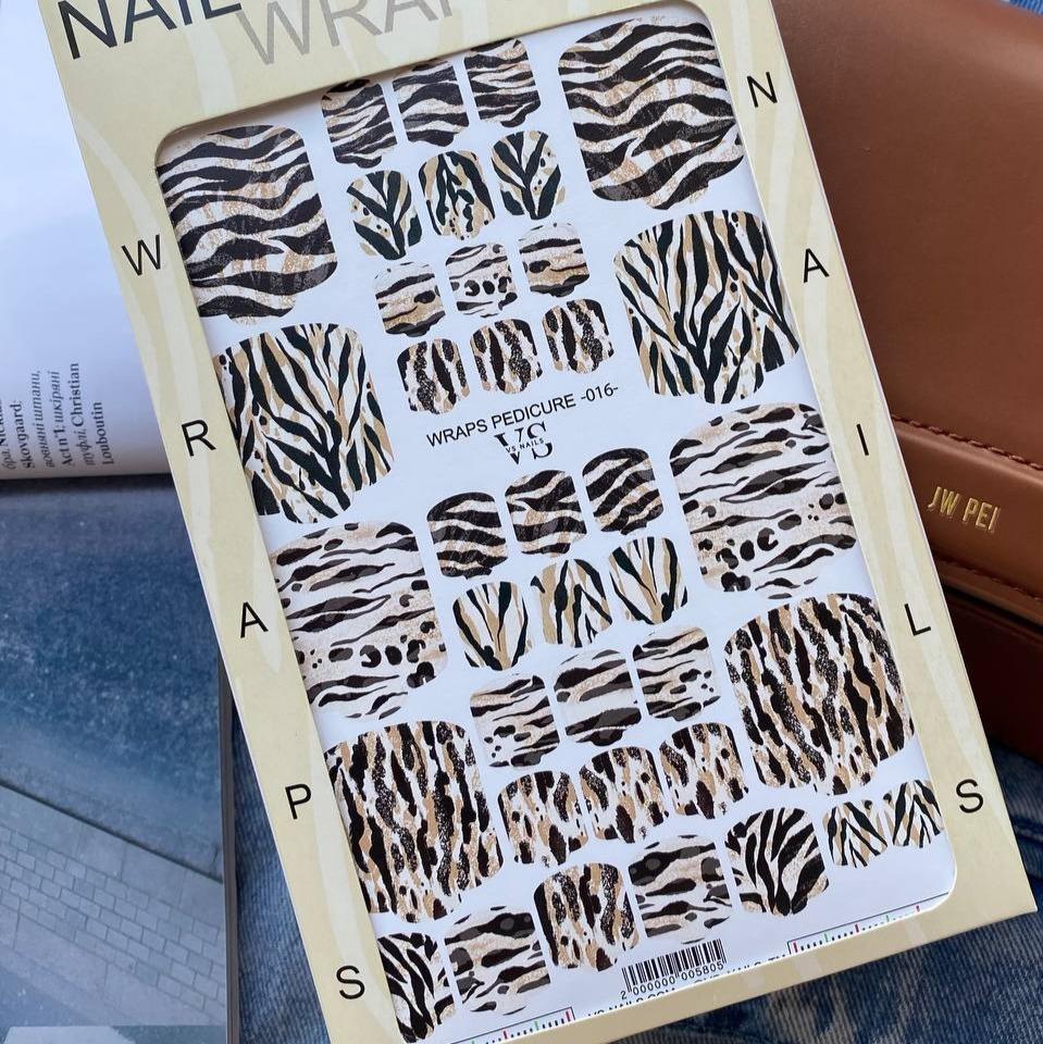 VS - Nails Pedicure Wrap 016 - Level Up Beauty Supply
