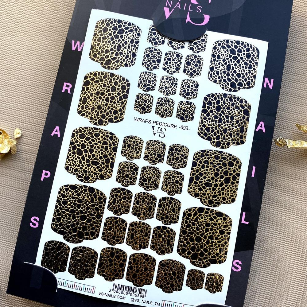 VS - Nails Pedicure Wrap 093 - Level Up Beauty Supply