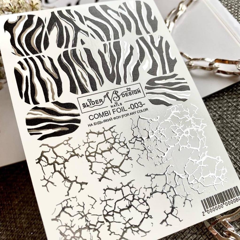 VS - Nails Slider Combi Foil - 003 - Level Up Beauty Supply