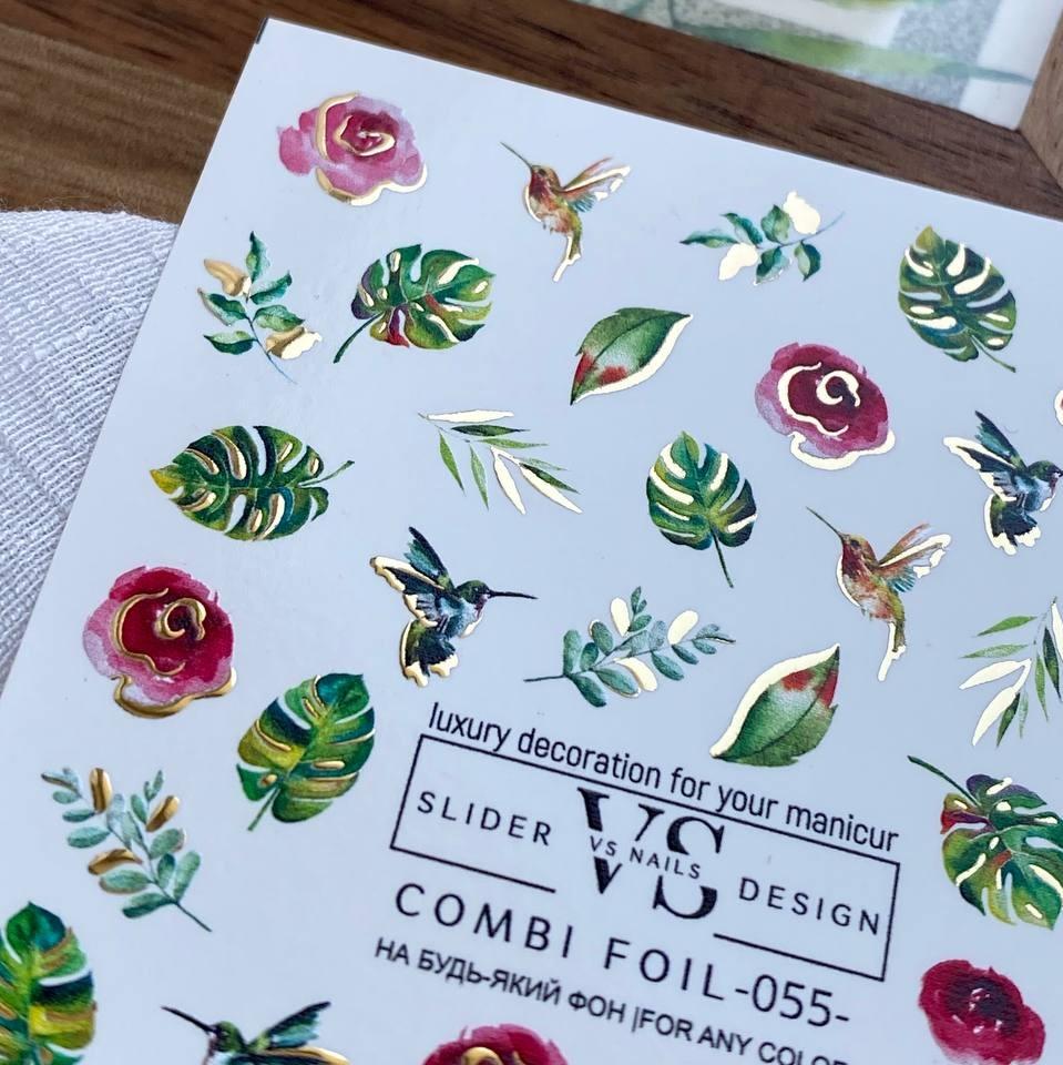 VS - Nails Slider Combi Foil - 055 - Level Up Beauty Supply