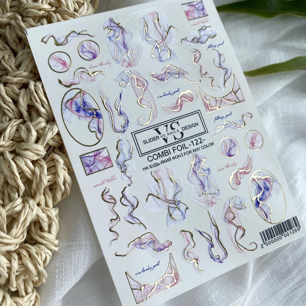 VS - Nails Slider Combi Foil - 122 - Level Up Beauty Supply