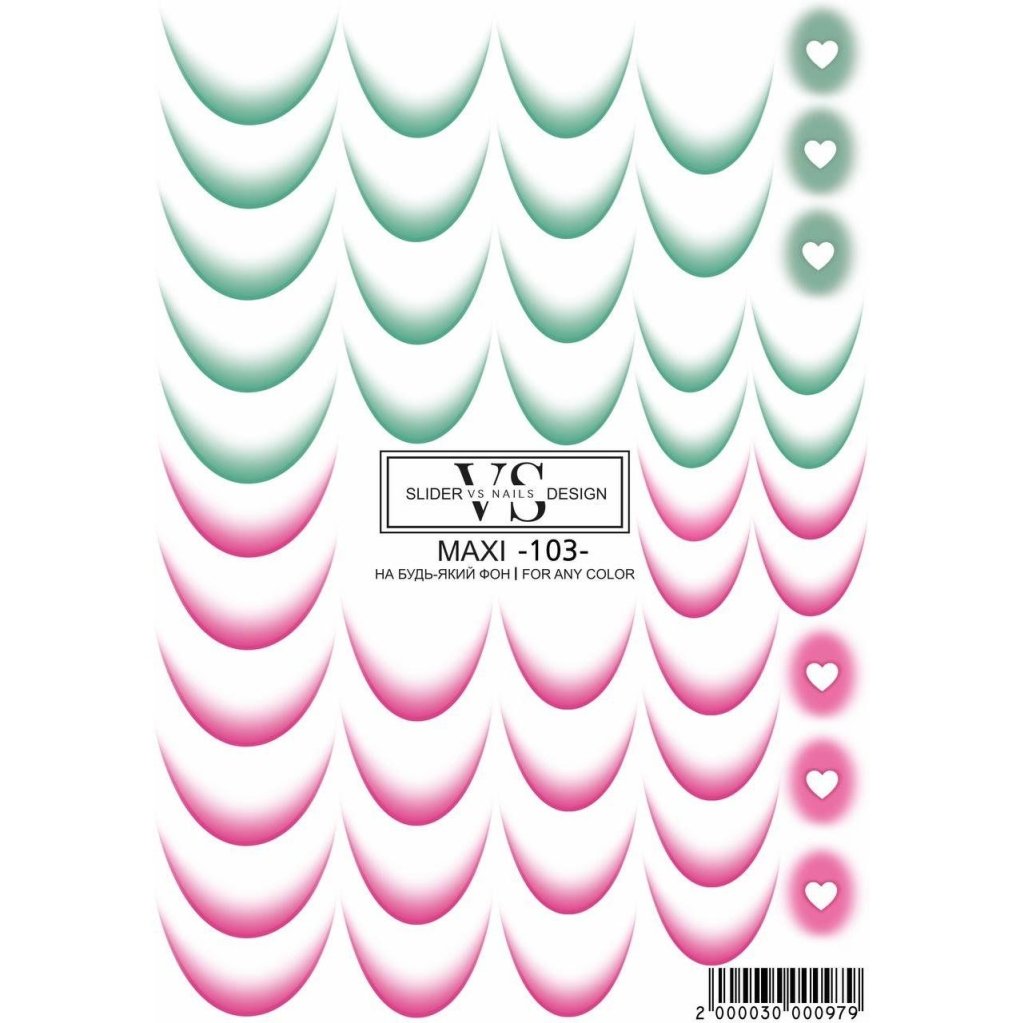 VS - Nails Slider Maxi - 103 - Level Up Beauty Supply