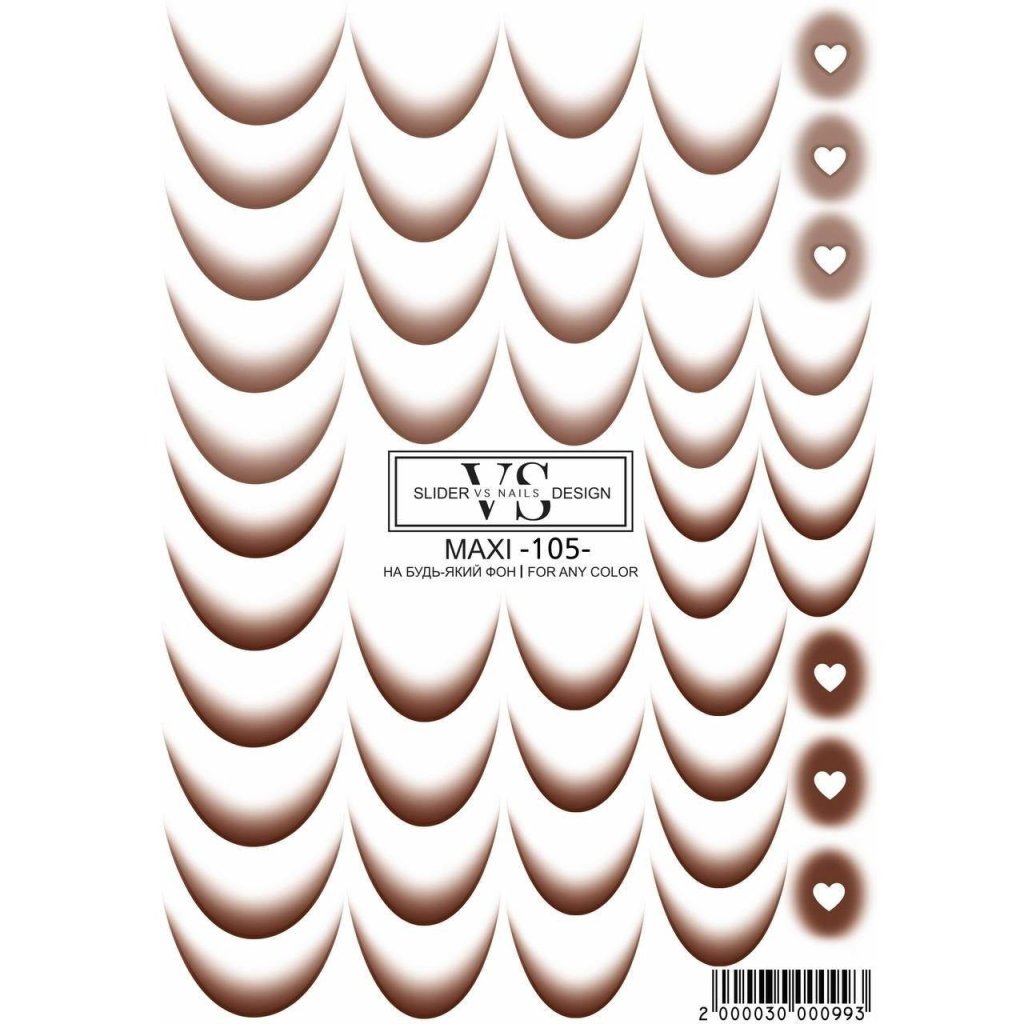 VS - Nails Slider Maxi - 105 - Level Up Beauty Supply
