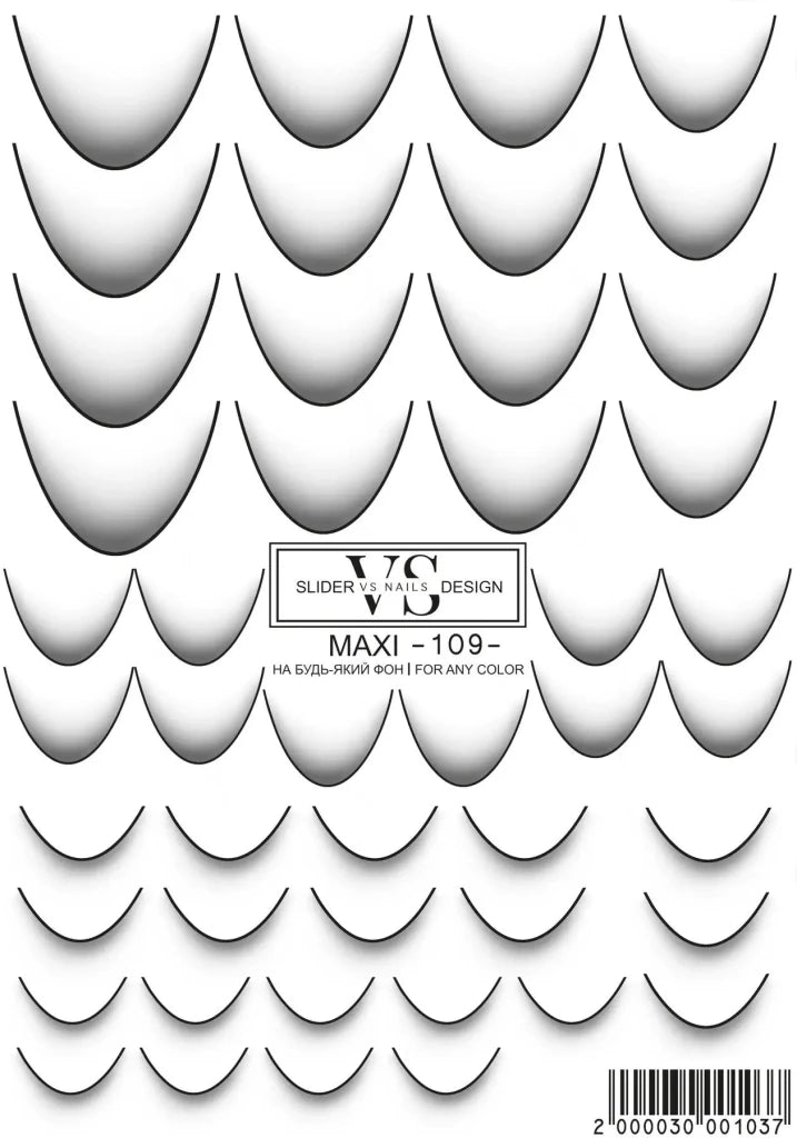VS - Nails Slider Maxi - 109 - Level Up Beauty Supply