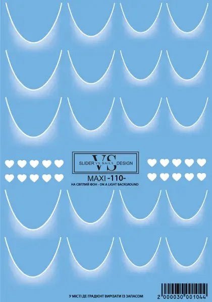 VS - Nails Slider Maxi - 110 - Level Up Beauty Supply
