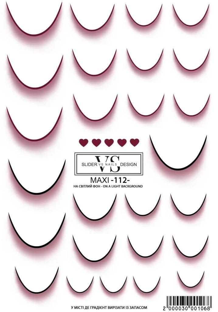 VS - Nails Slider Maxi - 112 - Level Up Beauty Supply