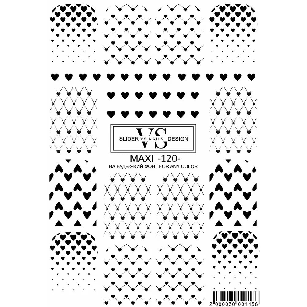 VS - Nails Slider Maxi - 120 - Level Up Beauty Supply