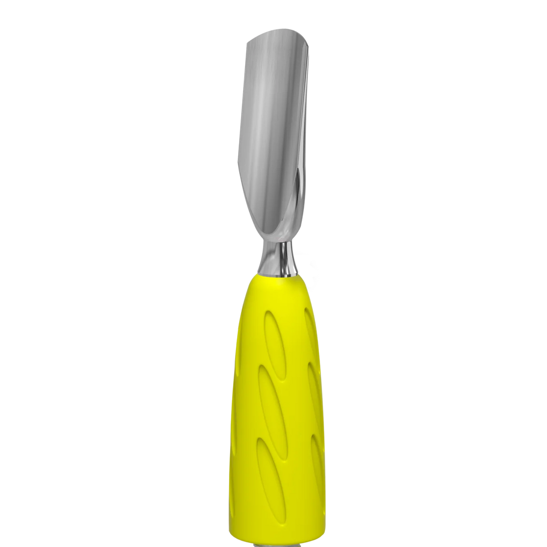 Staleks Interchangeable Attachment Combo UNIQ 16 rounded narrow pusher (yellow)