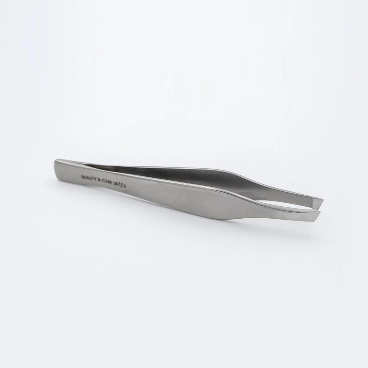 Wide Tweezers with Slant Tip STALEKS BEAUTY&CARE 30 Type 3 - Level Up Beauty Supply