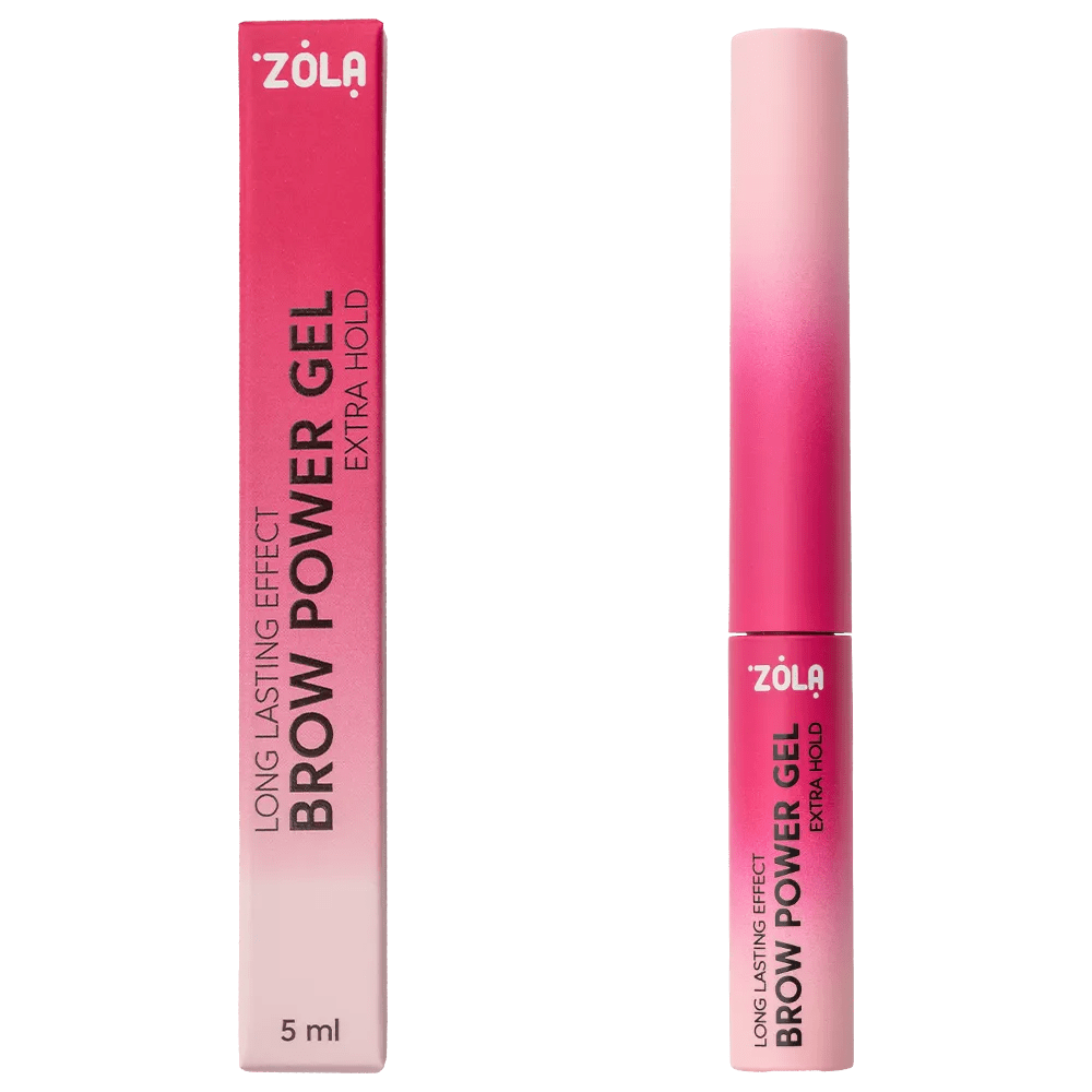 ZOLA Brow Power Gel – Eyebrow Styling Gel 5ml - Level Up Beauty Supply