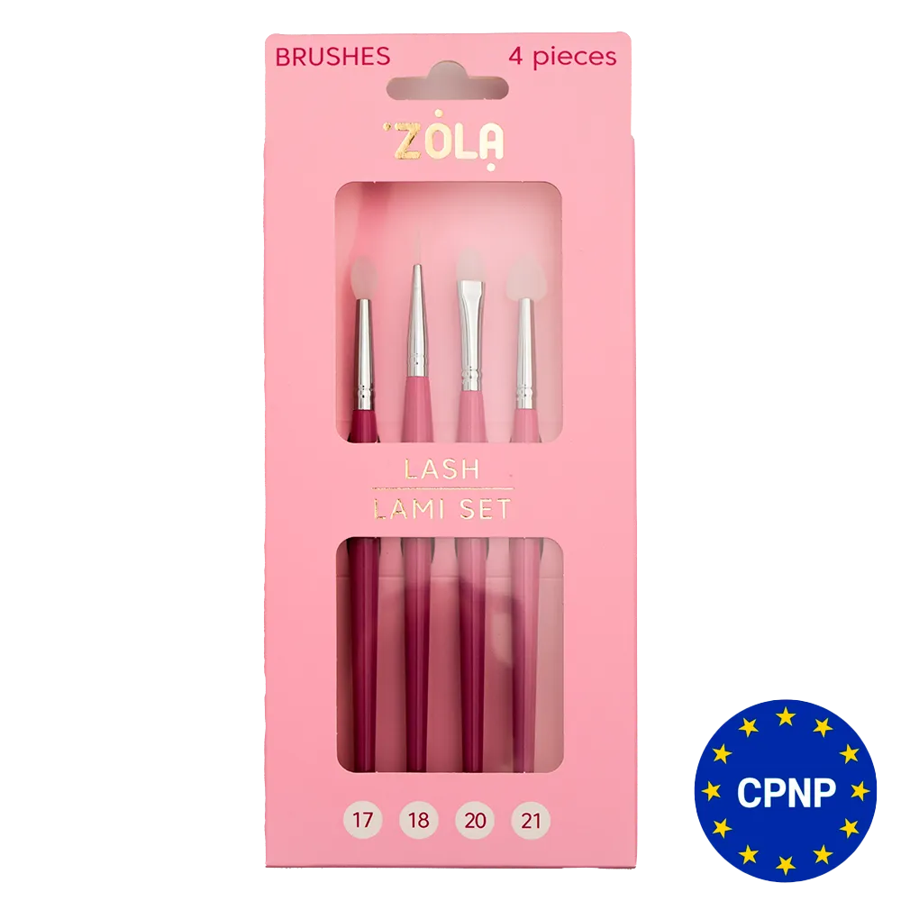 ZOLA - Brush Set - Lami Set (4 pcs)