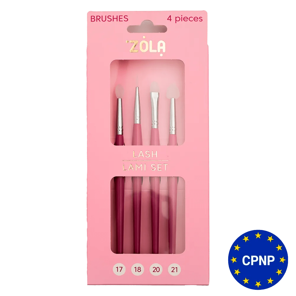 ZOLA - Brush Set - Lami Set (4 pcs) - Level Up Beauty Supply