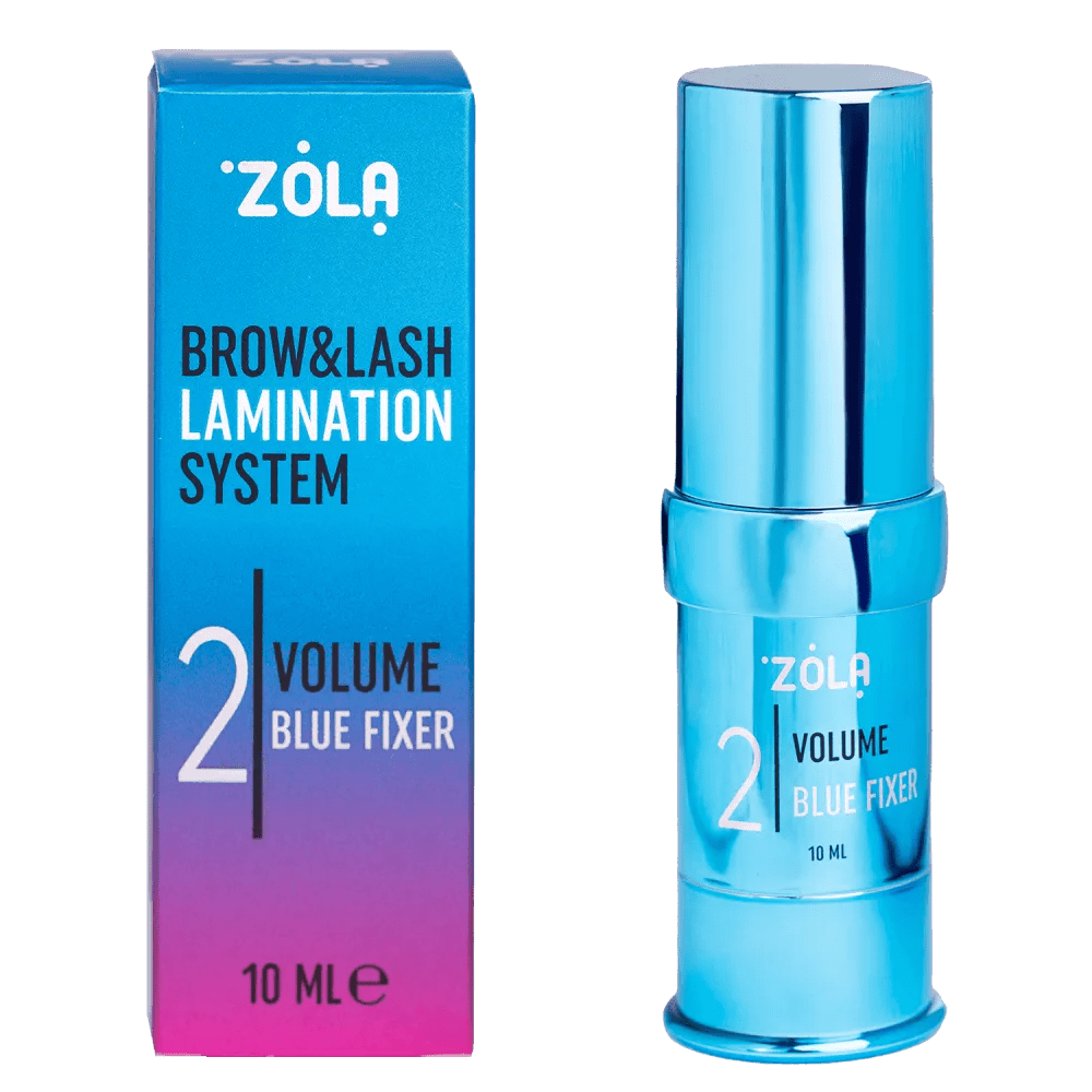 ZOLA Color Lab Laminating Compound 02 Volume Blue Fixer 10 ml - Level Up Beauty Supply