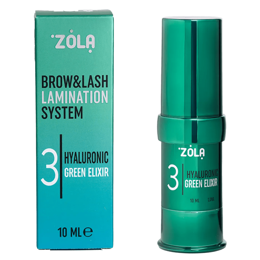 ZOLA Color Lab Laminating Compound 03 Hyaluronic Green Elixir - Level Up Beauty Supply