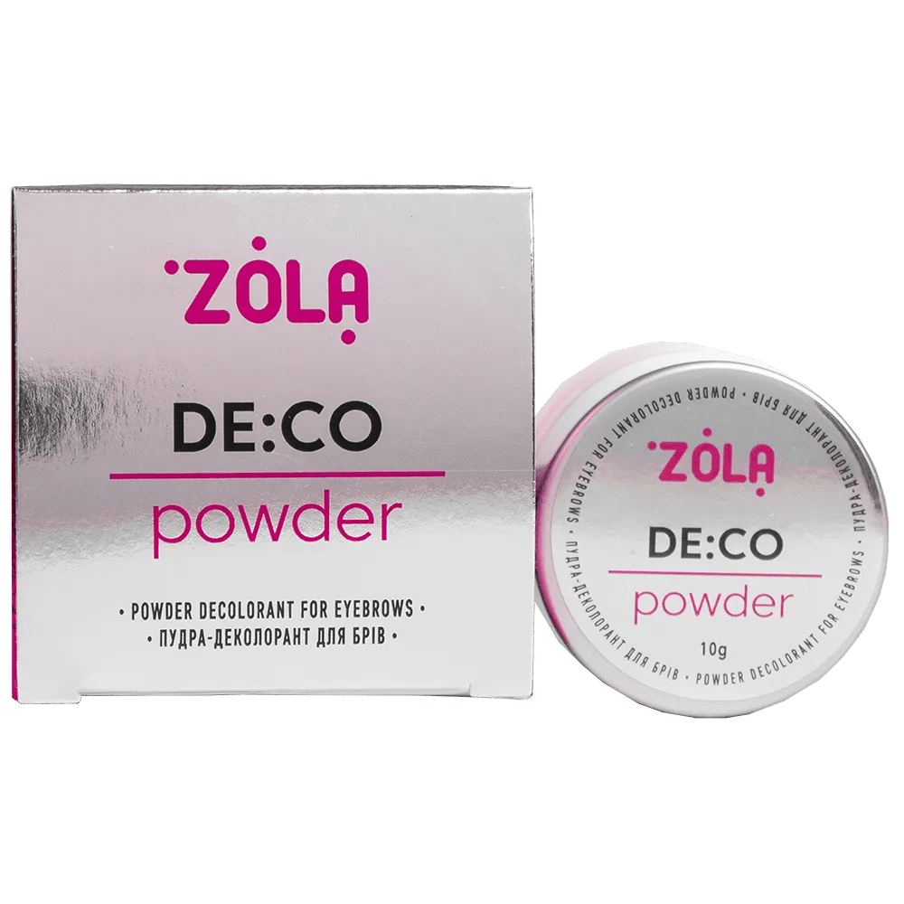 ZOLA Eyebrow Powder Decolourant DE:CO Powder 10 g - Level Up Beauty Supply