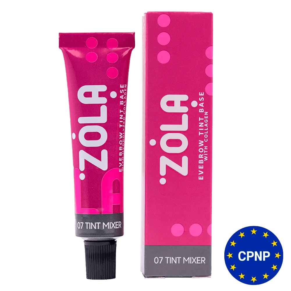 ZOLA Eyebrow Tint Base With Collagen 07 Tint Mixer 15 ml - Level Up Beauty Supply