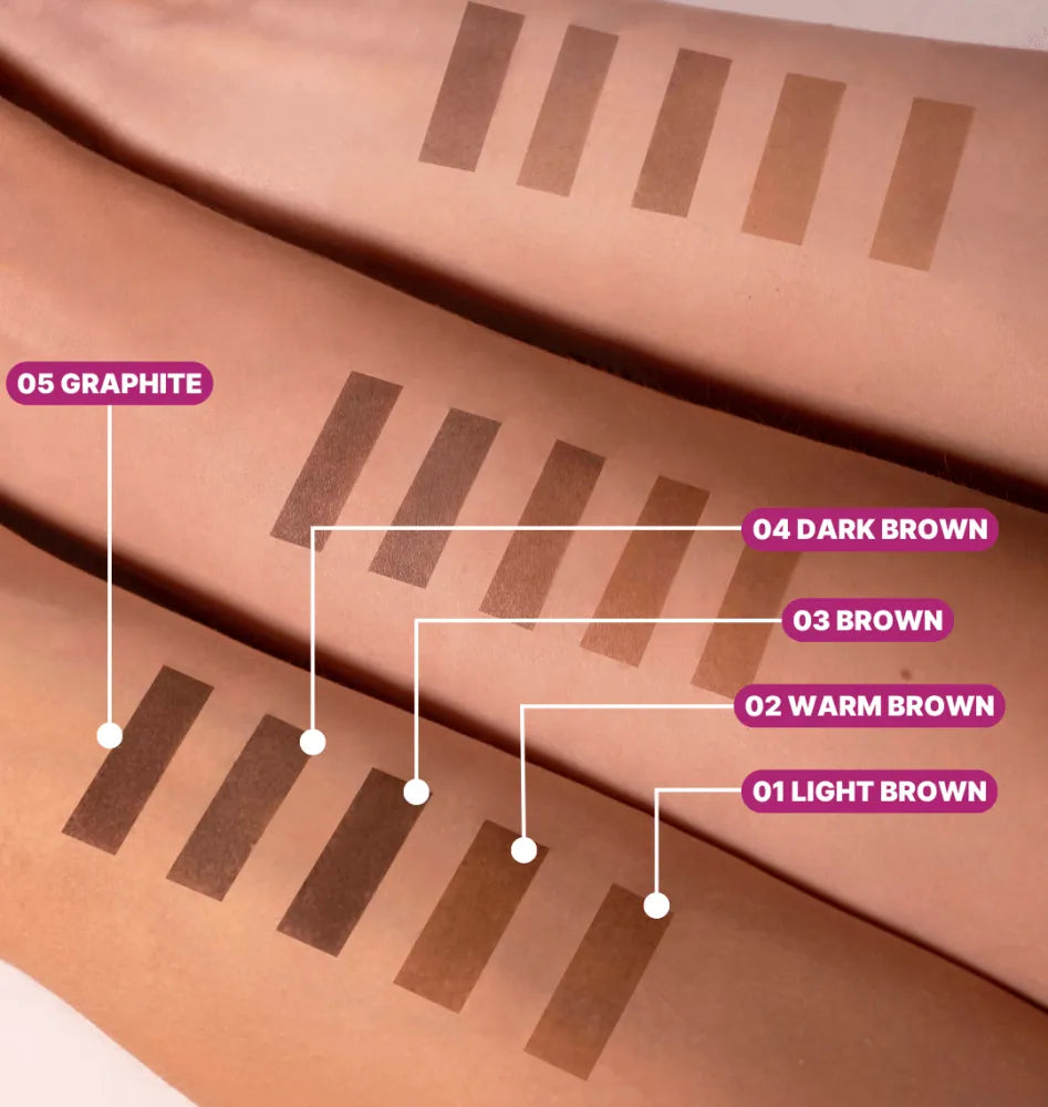 ZOLA Eyebrow Tint With Collagen 02 Warm Brown 15 ml