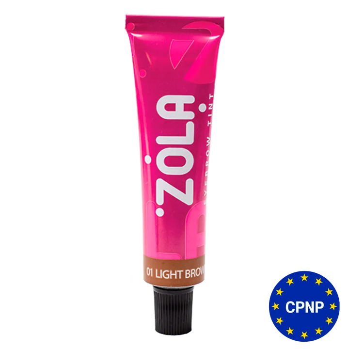 ZOLA Eyebrow Tint with Collagen 01 Light Brown 15 ml