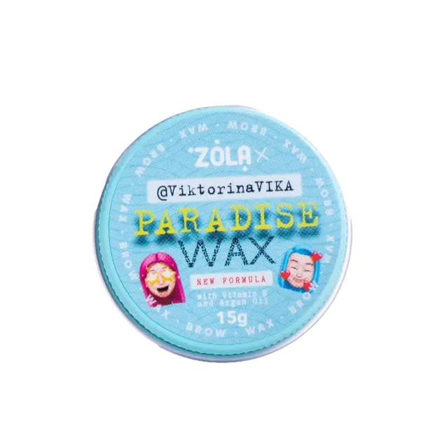 ZOLA Eyebrow Wax Paradise with Vitamin E and Argan Oil 15 g