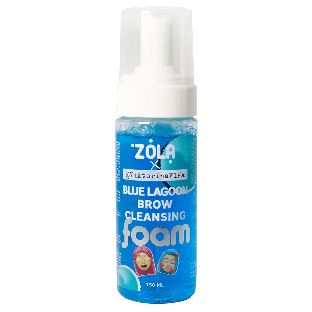 ZOLA Eyebrow cleansing foam BLUE LAGOON 150 ml