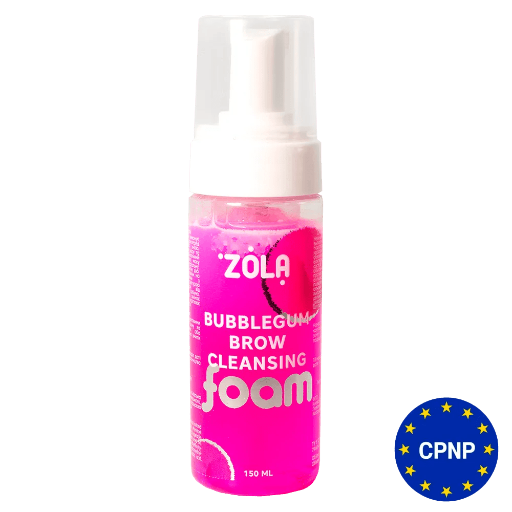 ZOLA Eyebrow cleansing foam Bubblegum 150 ml - Level Up Beauty Supply