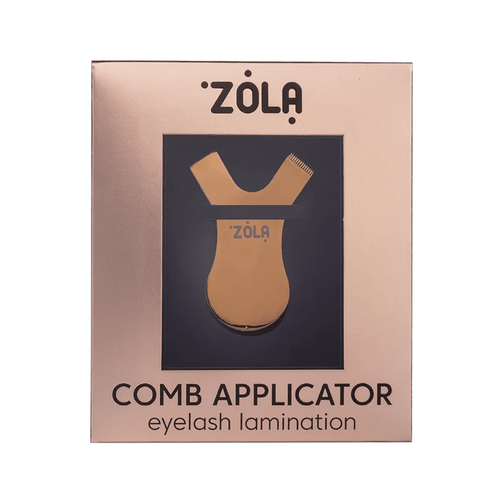 ZOLA Gold Metal Comb Applicator - Level Up Beauty Supply
