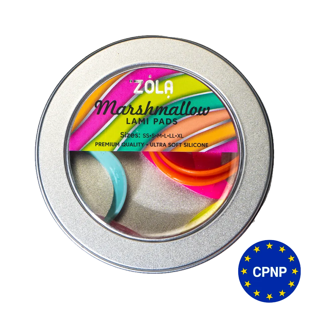 ZOLA Lamination Silicone Pads Marshmallow (SS, S, M, L, LL, XL) - Level Up Beauty Supply