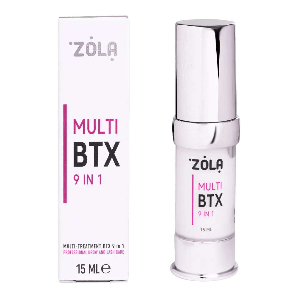 ZOLA MULTI - TREATMENT BTX 9 - in - 1 Multifunctional Premium Brow and Lash Treatment 15 ml - Level Up Beauty Supply