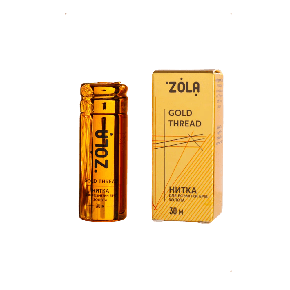 ZOLA Marking thread 30 m (Gold) - Level Up Beauty Supply