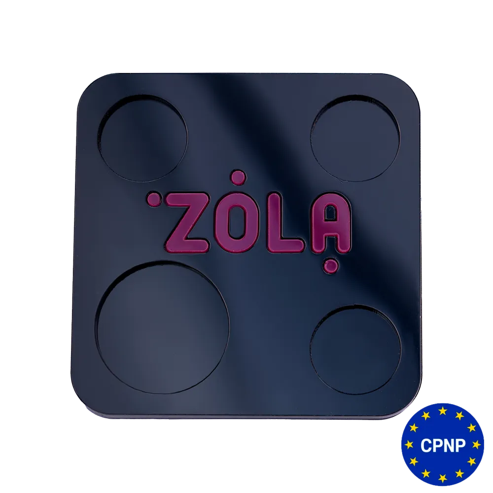 ZOLA Mixing palette with 4 compartments