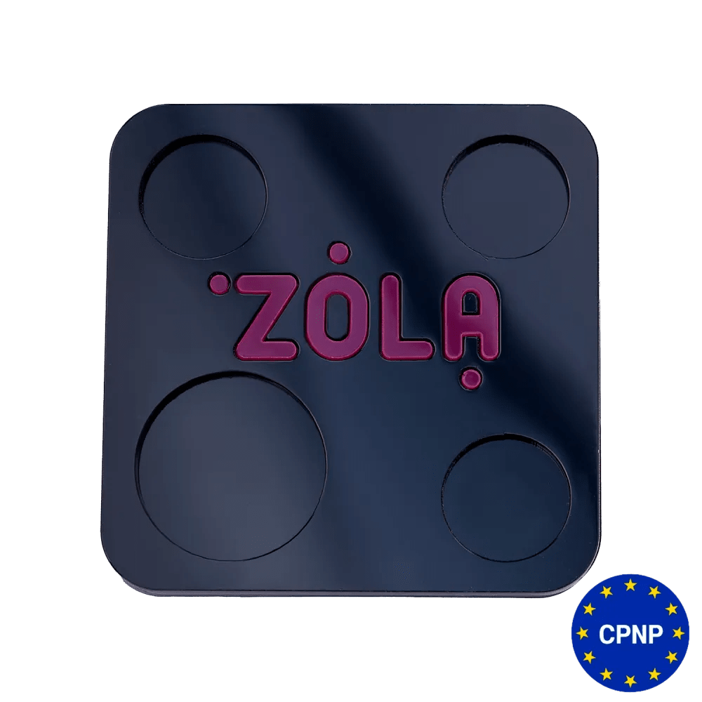 ZOLA Mixing palette with 4 compartments - Level Up Beauty Supply