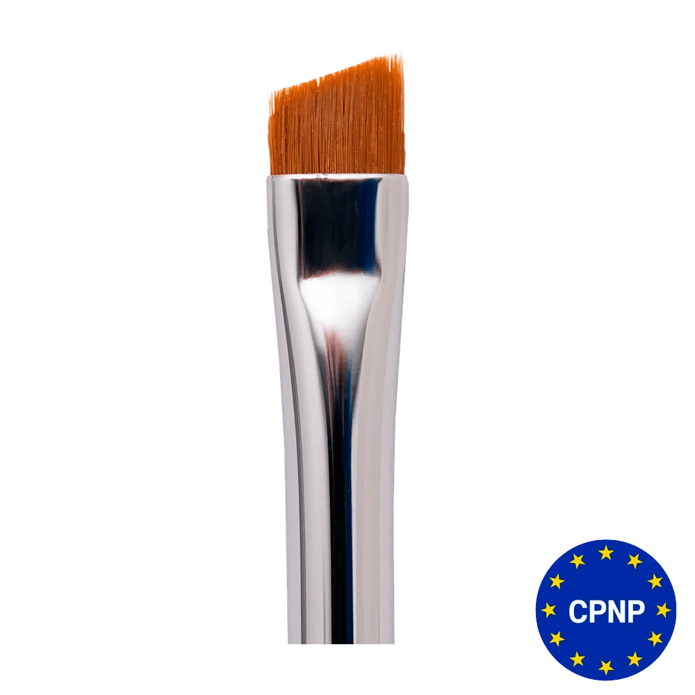 ZOLA - Narrow angled brush for professional eyebrow shaping 06 - Level Up Beauty Supply