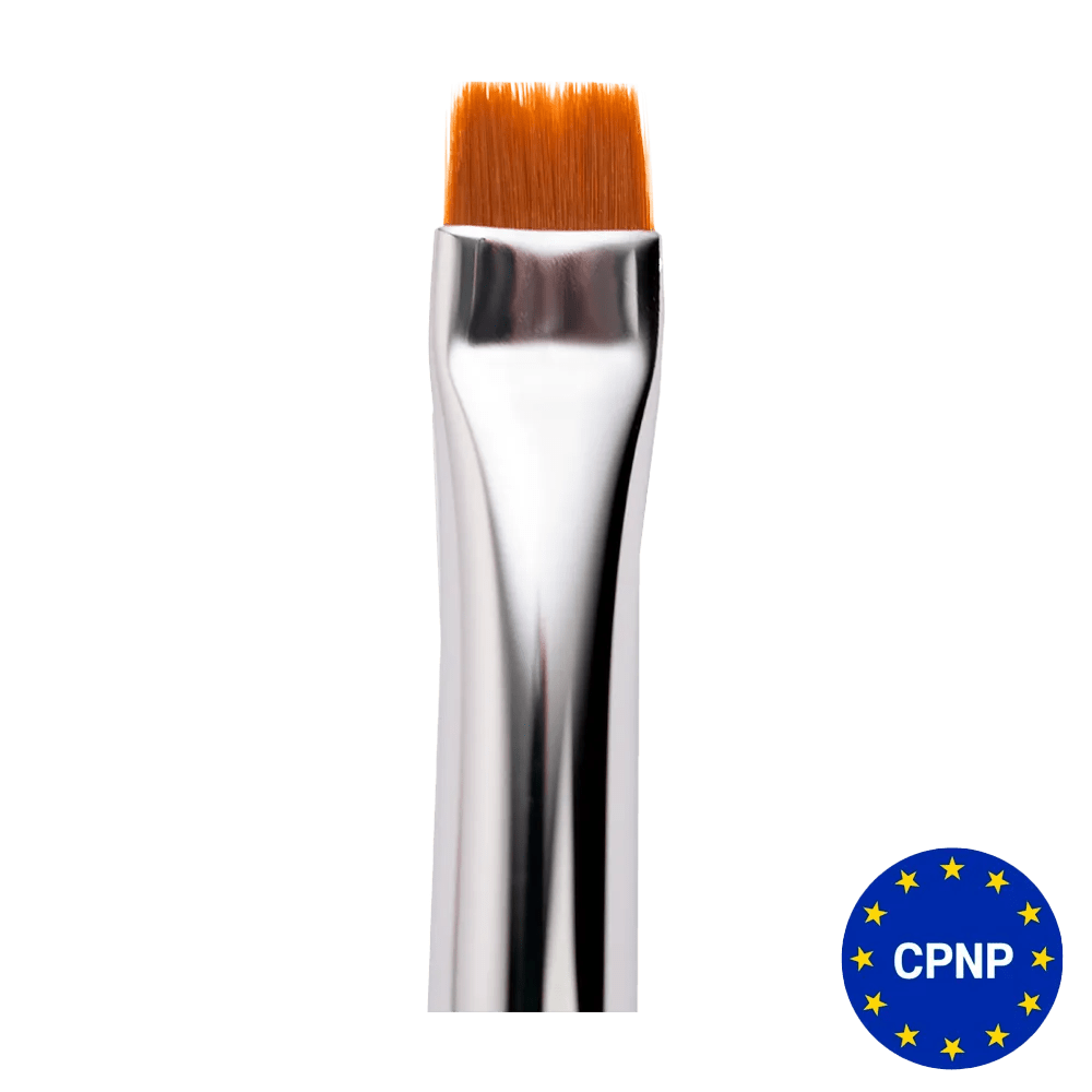 ZOLA - Narrow straight brush for professional eyebrow shaping 05 - Level Up Beauty Supply