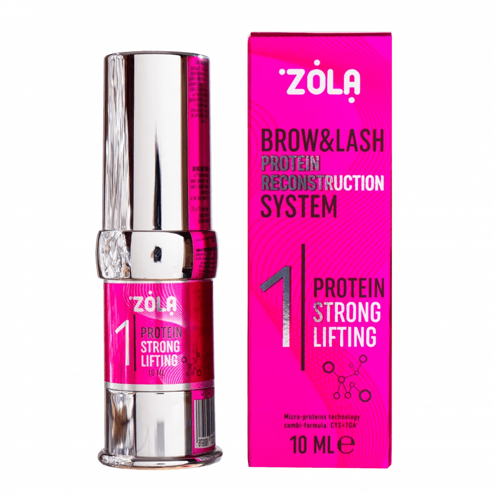 ZOLA Pink Laminating Compound 01 Protein Strong Lifting 10 ml - Level Up Beauty Supply