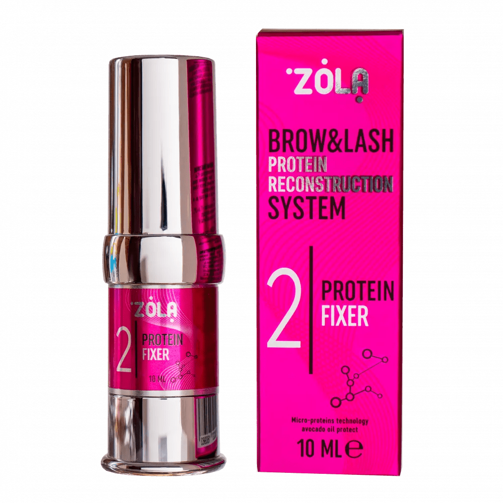 ZOLA Pink Laminating Compound 02 Protein Fixer 10 ml - Level Up Beauty Supply