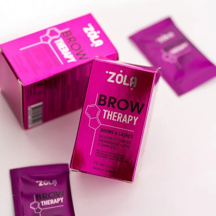 ZOLA - Restructuring Membrane - Lipid Complex Brow Therapy 1.5 ml x 10 pcs - Level Up Beauty Supply