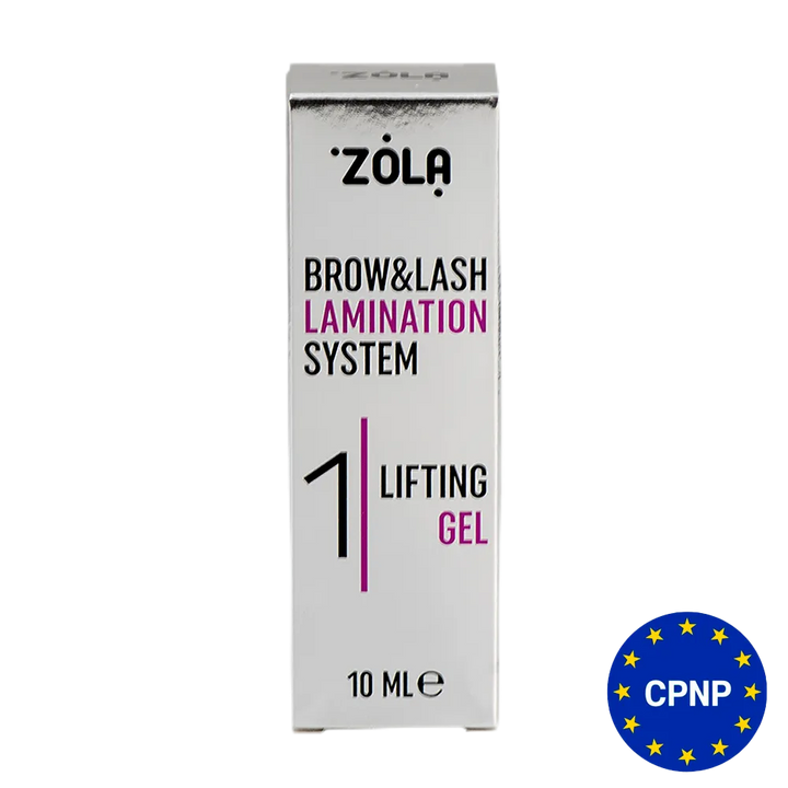 Zola brow and lash lamination system lifting gel