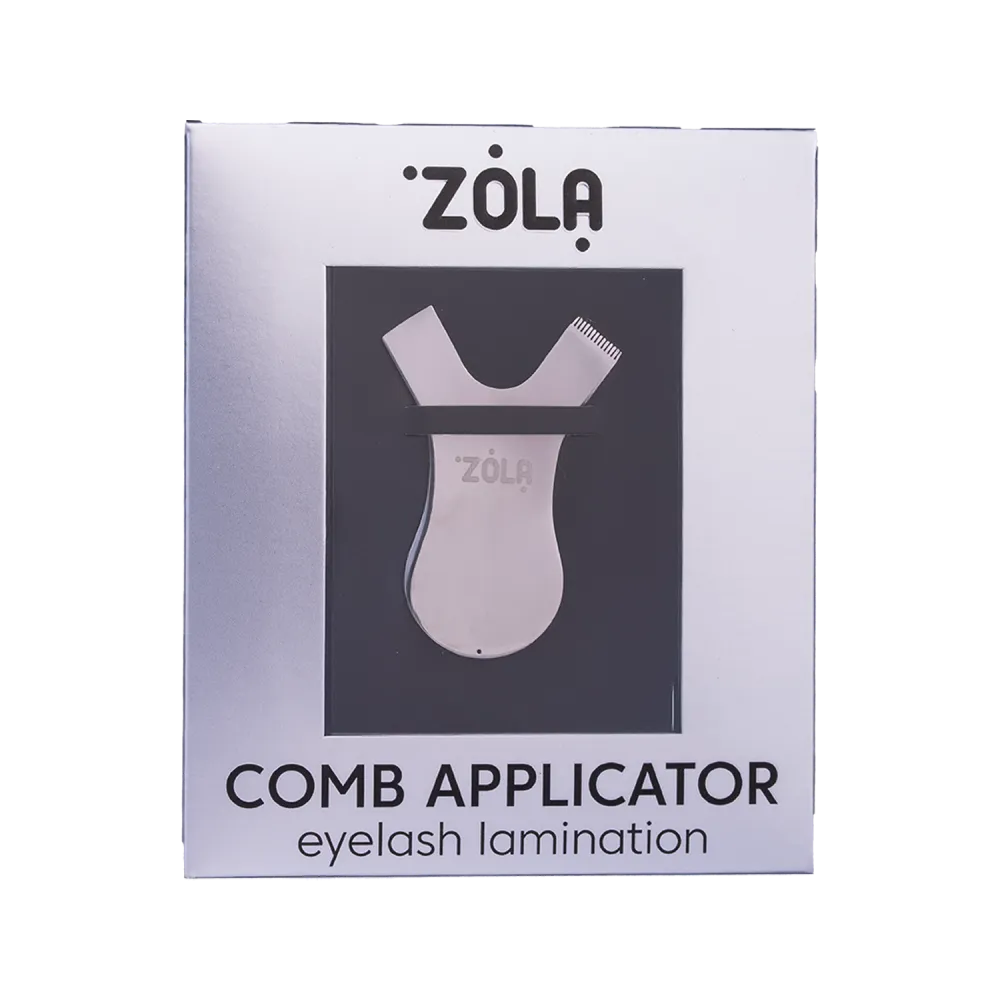 ZOLA Silver Metal Comb Applicator