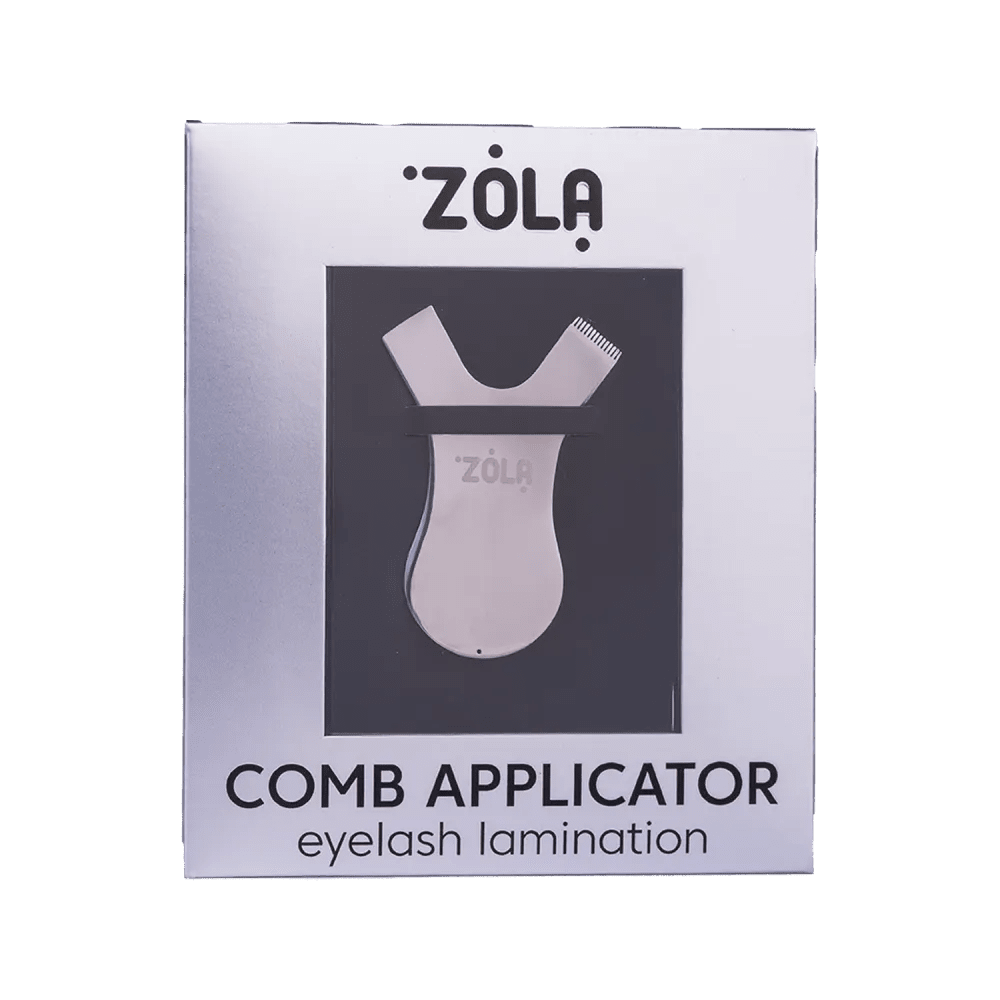 ZOLA Silver Metal Comb Applicator - Level Up Beauty Supply