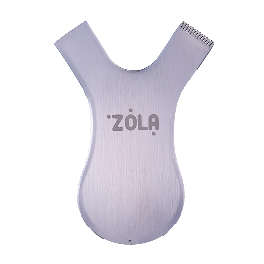 ZOLA Silver Metal Comb Applicator