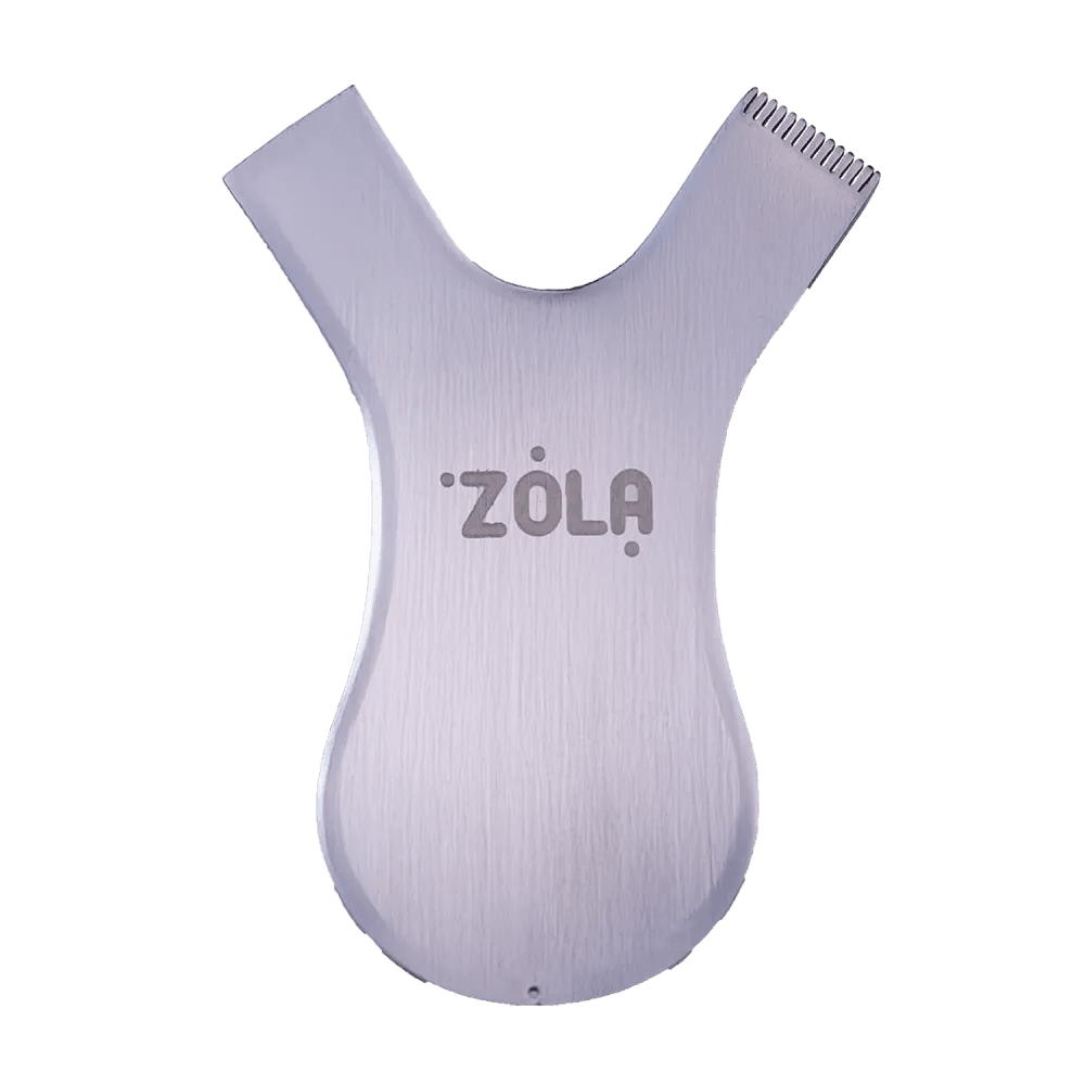 ZOLA Silver Metal Comb Applicator - Level Up Beauty Supply