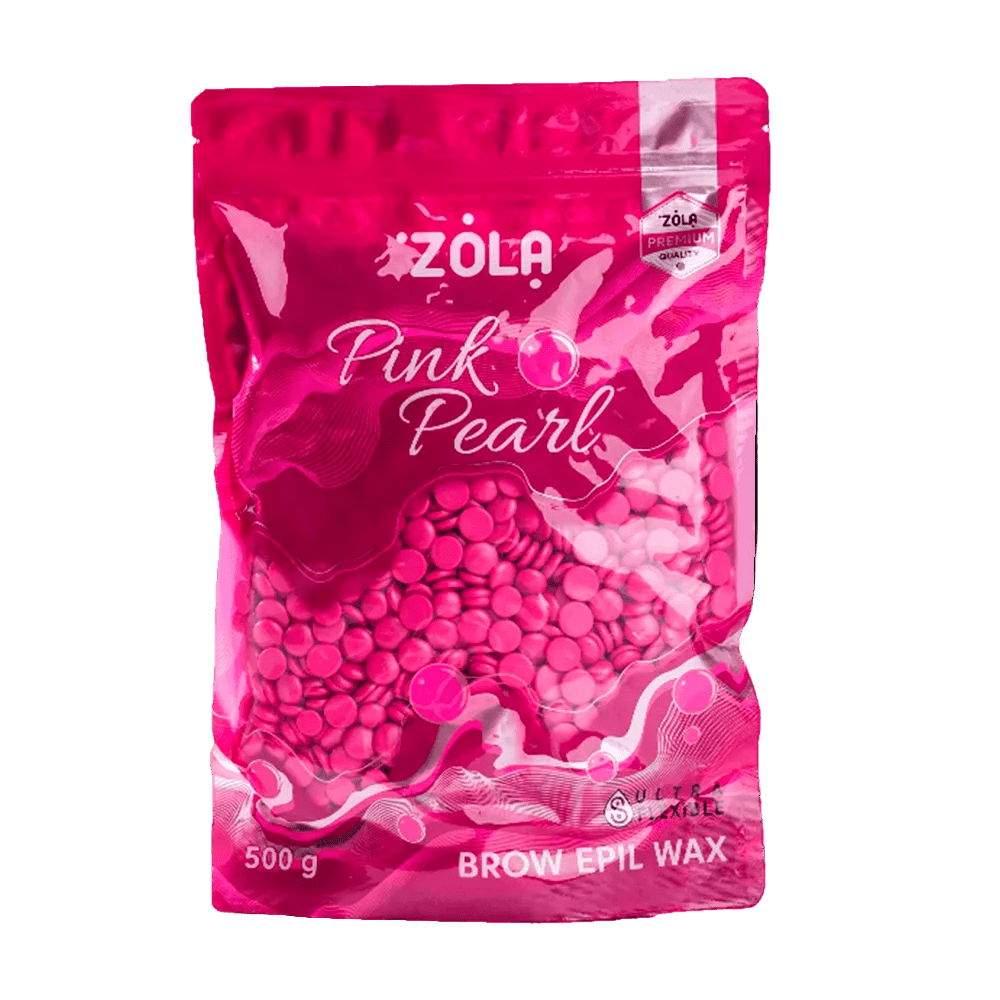 ZOLA Brow Epil Wax Pink Pearl 500 g - Level Up Beauty Supply