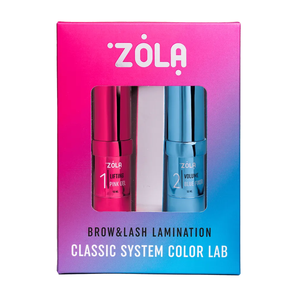 ZOLA Brow&Lash Lamination Classic System Color Lab