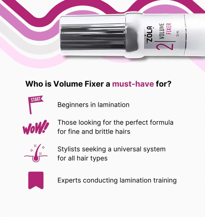 ZOLA Laminating compound 02 Volume Fixer (Silver) 10 ml